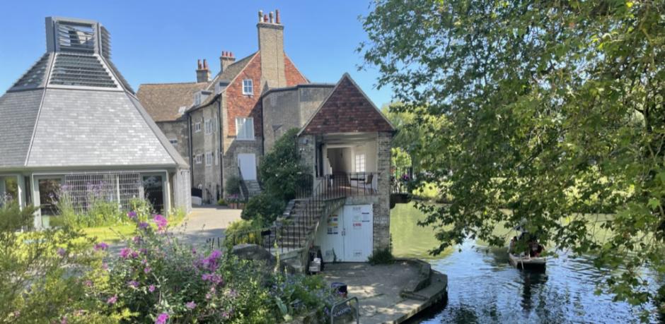 college view of the river